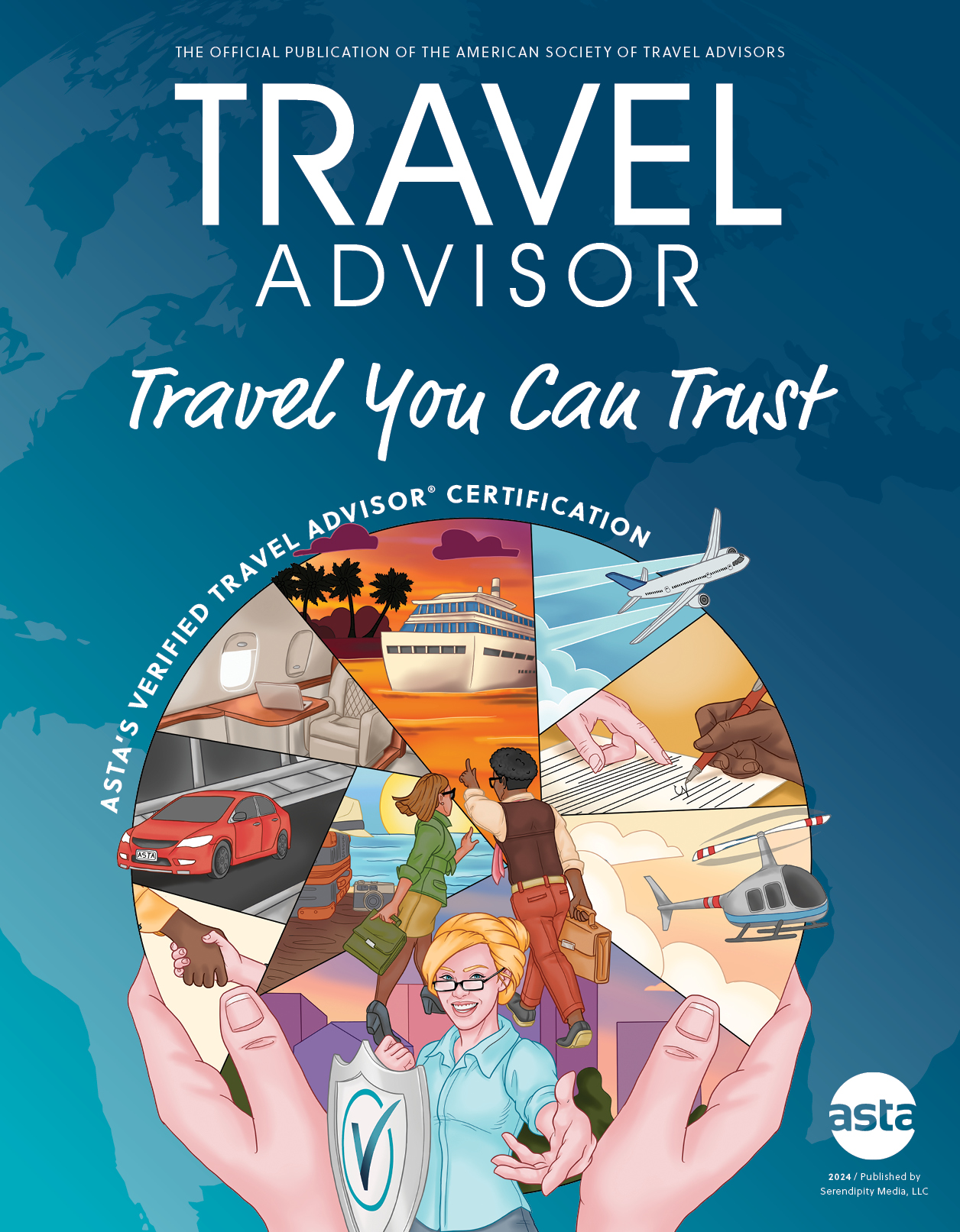 travel advisor magazine 2024